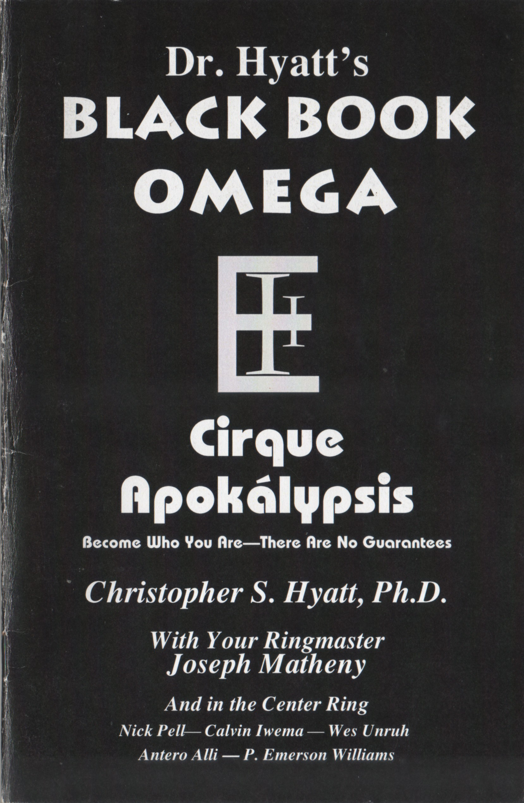 Christopher Hyatt - Black Book Omega cover