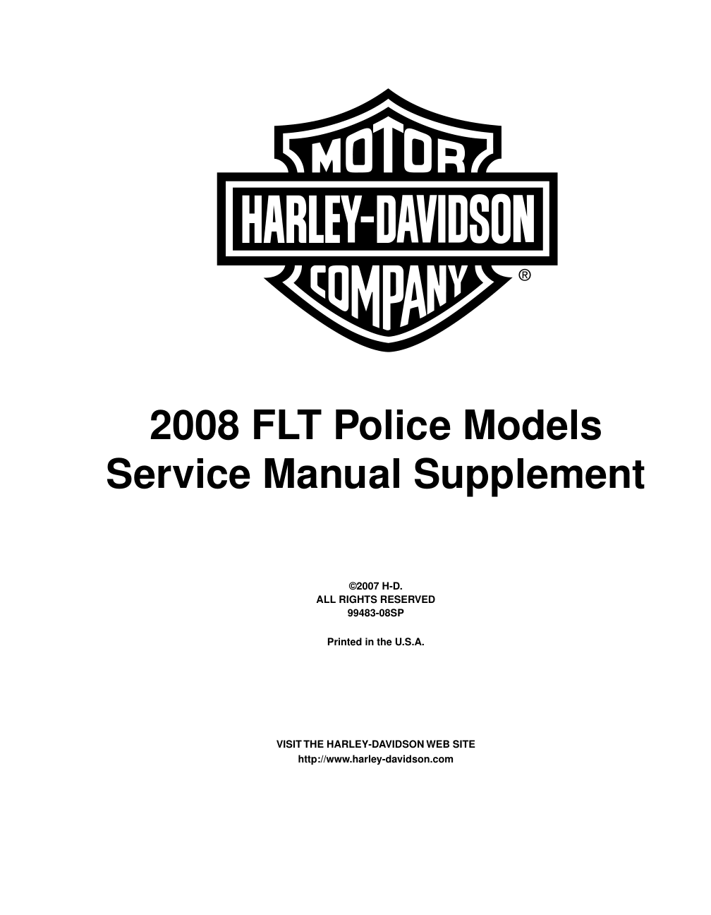 2008 92633337-MS-HD-2008-FLT-supplement cover