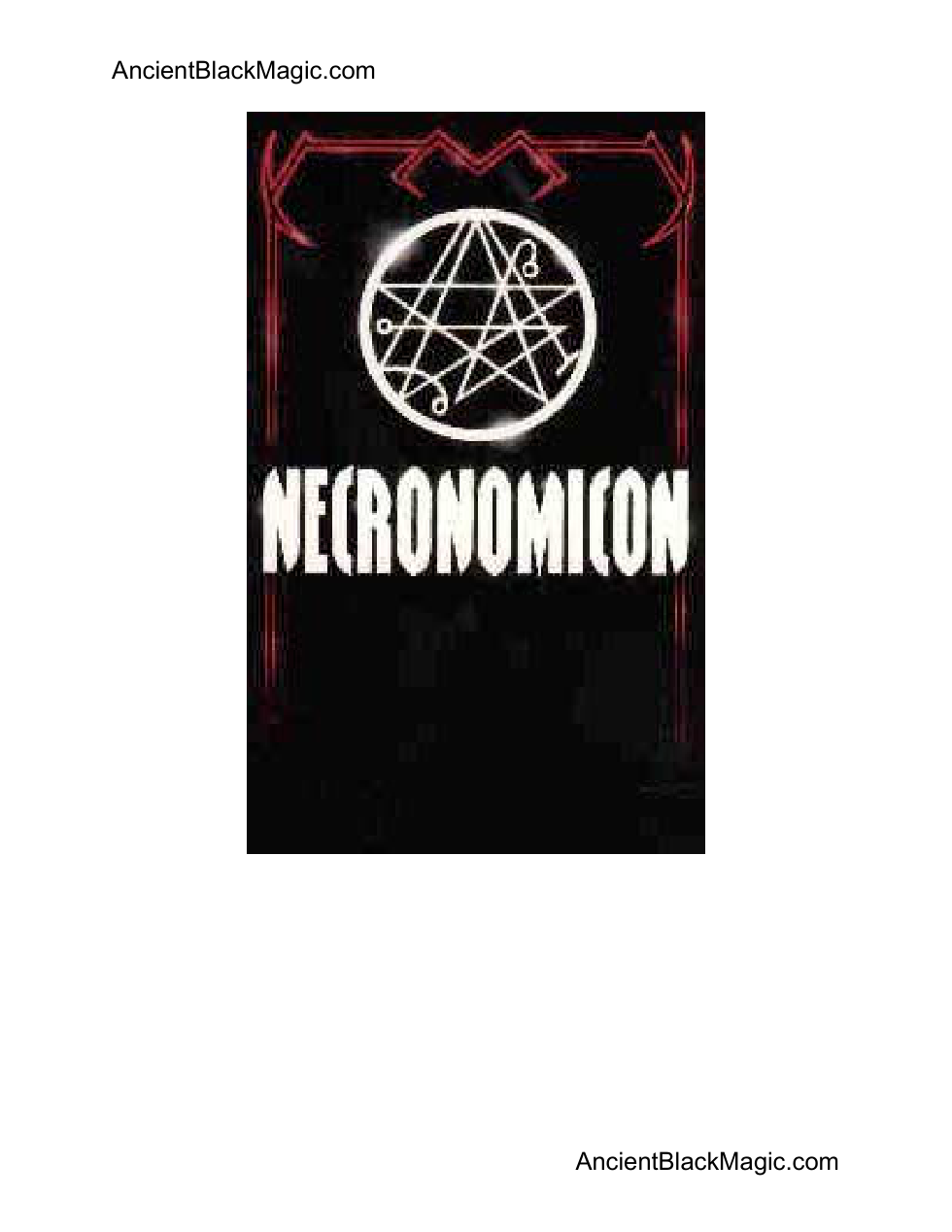 Necronomicon cover