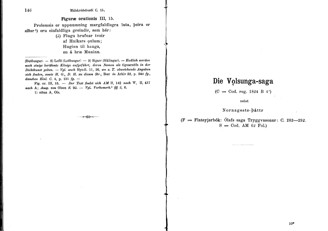 Völsunga saga cover