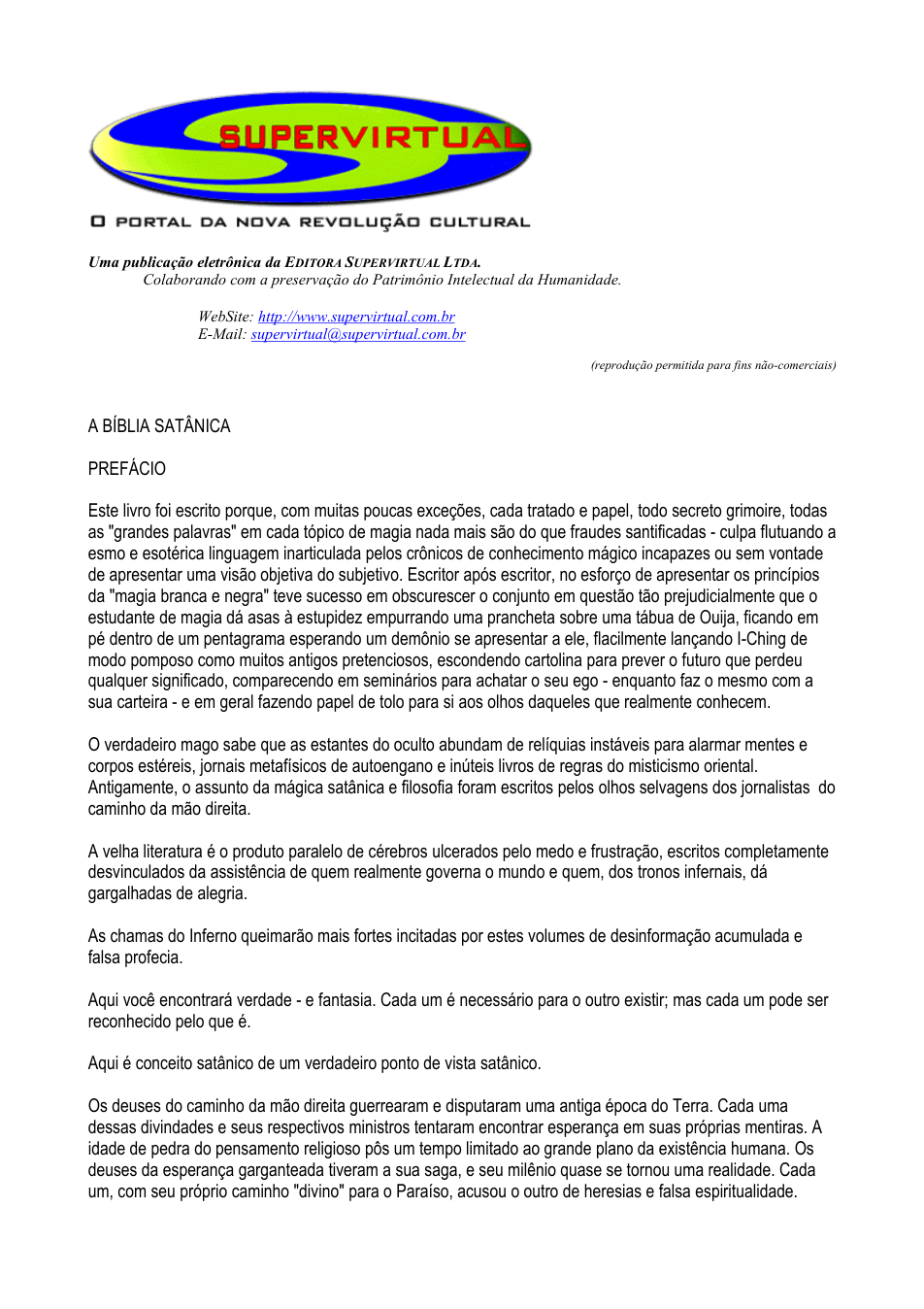 Biblia Satanica cover
