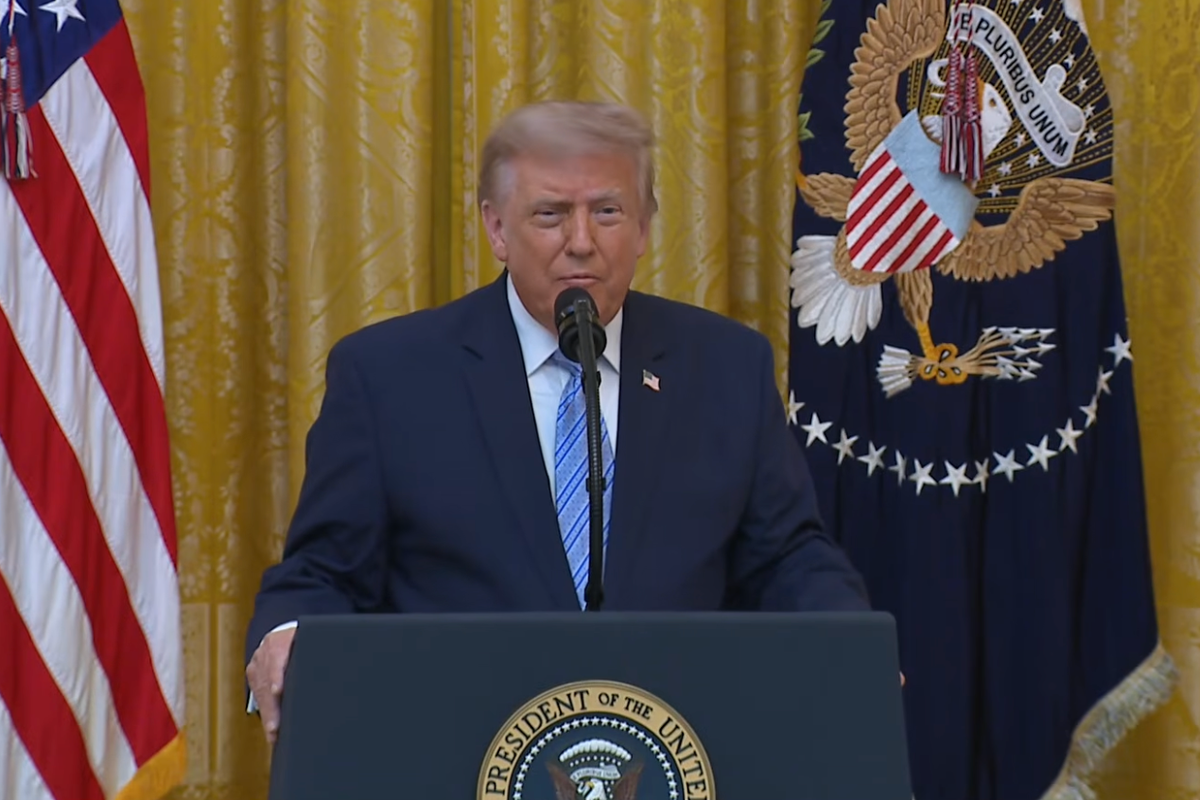 Trump speech live: President upends elections with claim of 2020 China hack